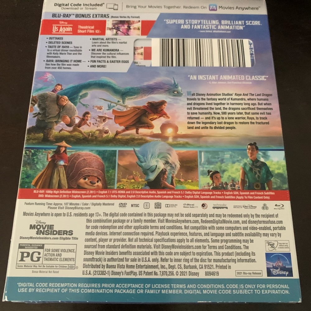 Disney Rava dvd - Picture 2 of 3